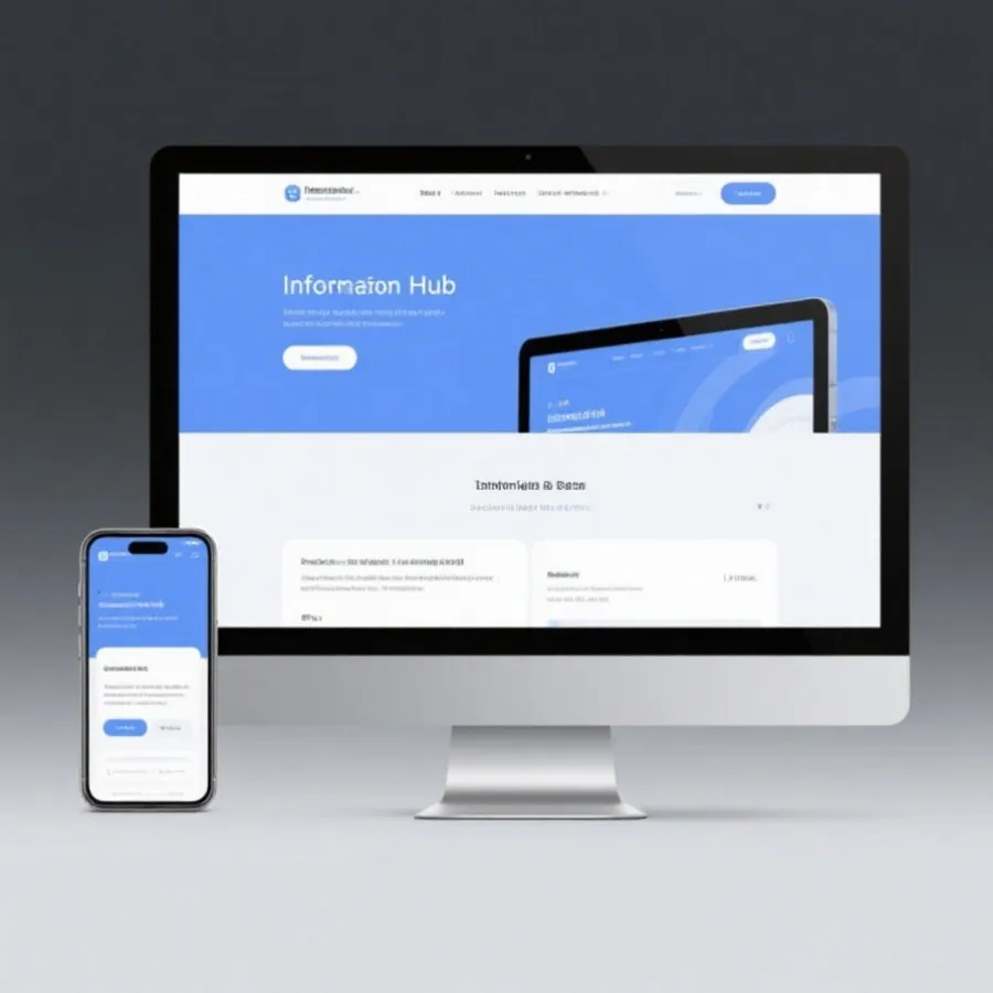 信息导航与查询示意图